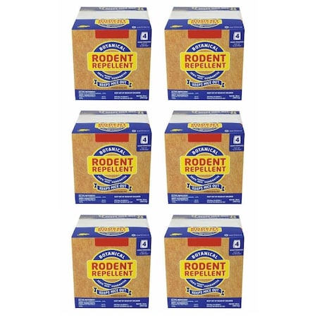 Aic Replacement Parts Fresh Cab Botanical Rodent Repellent 24 Scent Pouches - EPA Registered OTK20-0059_x6